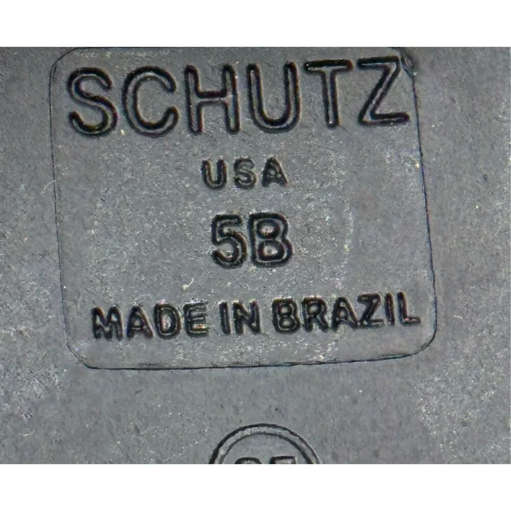 SCHUTZ Shoes Womens Size 5B Boots Shearling Lace Up Hiker Booties Gold‎ Leather